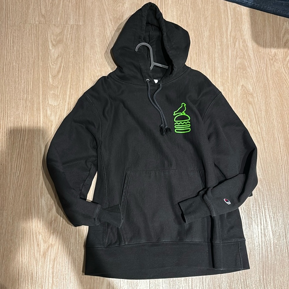 Champion Reverse Weave Sweatshirt Men Large Staple Pigeon Shake Shack Uber Eats